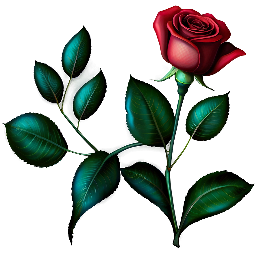 Red Rose Garden Png Vic78