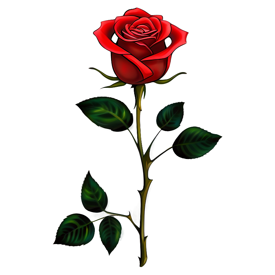 Red Rose Png 04292024