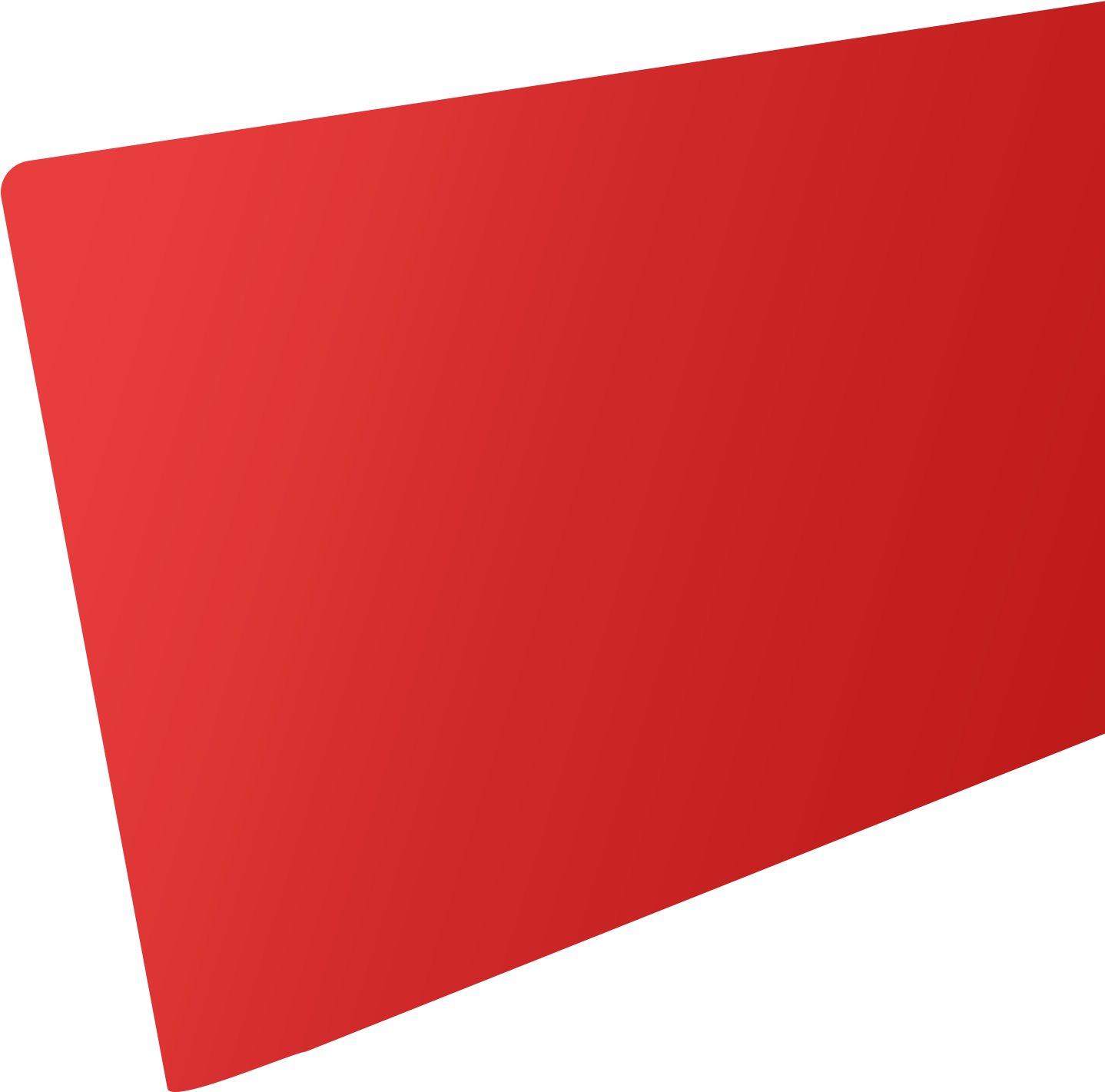 Red Rounded Rectangle Graphic