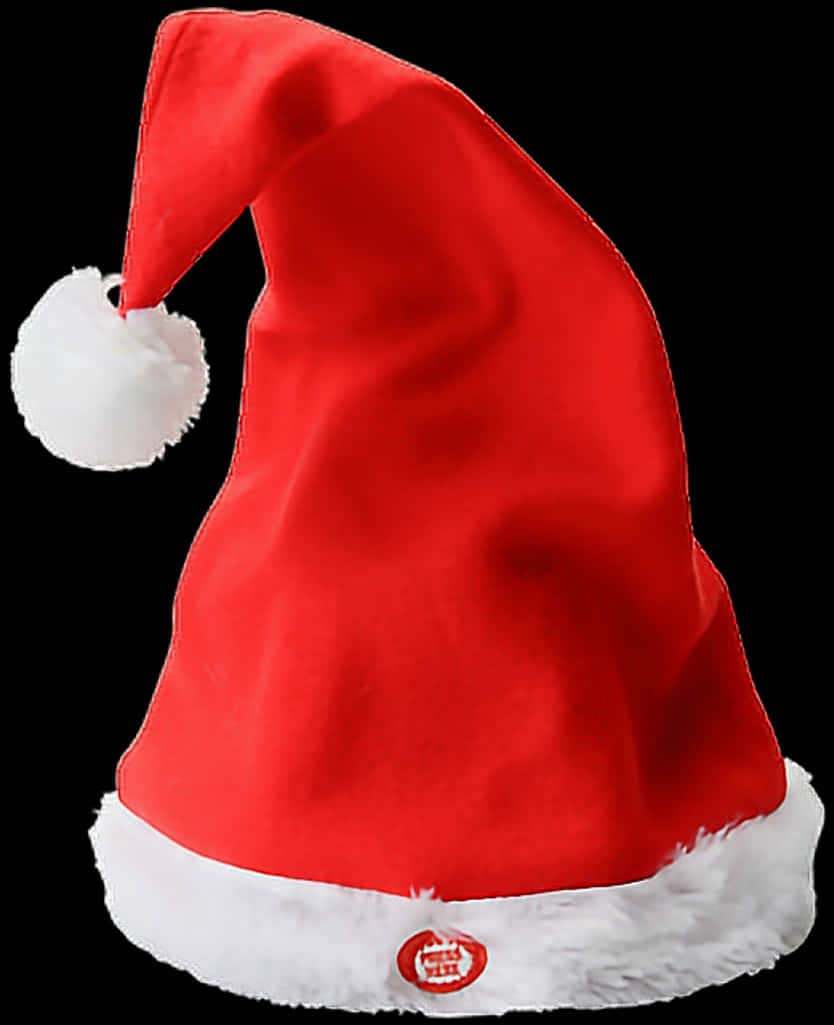 Red Santa Claus Hat Isolated