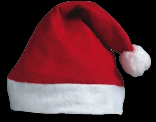 Red Santa Claus Hat Isolated