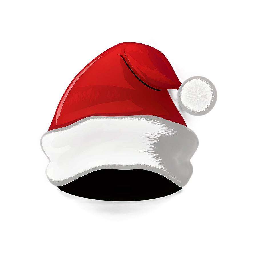 Red Santa Hat Cartoon Png Hrl