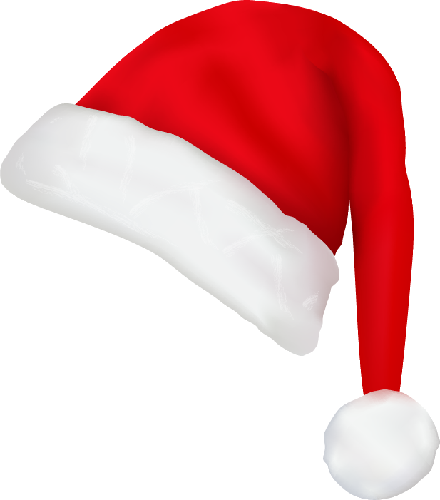 Red Santa Hat Transparent Background