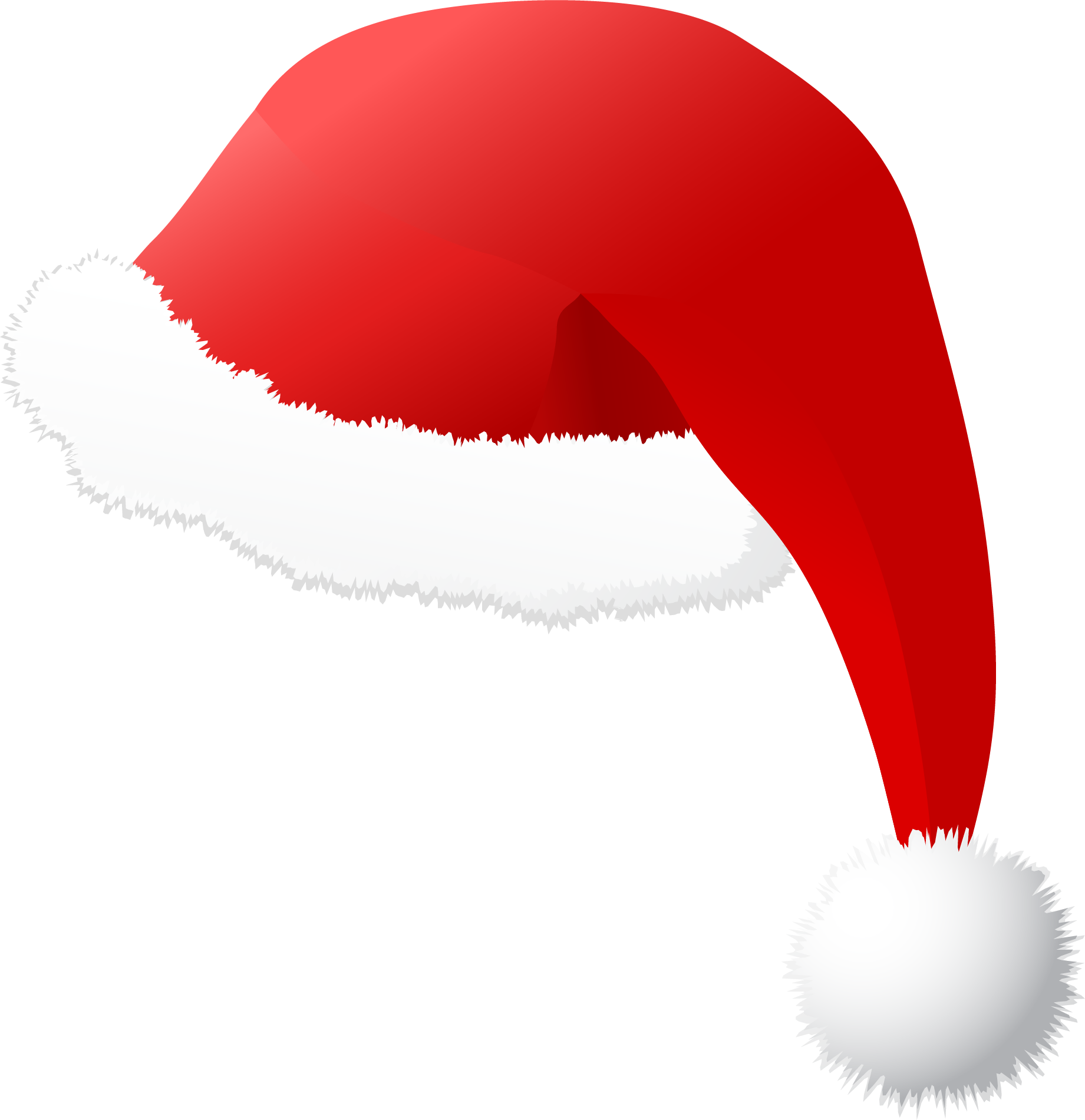 Red Santa Hat Transparent Background.png