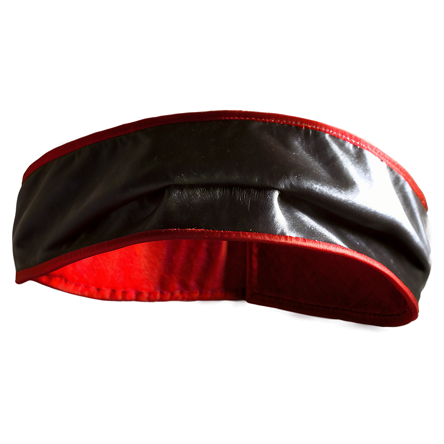 Red Satin Blindfold Png 06212024