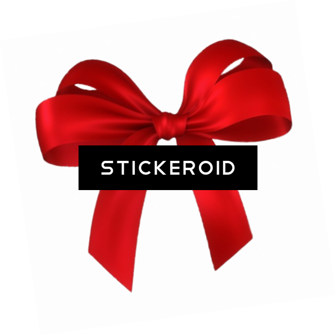 Red Satin Bow Transparent Background