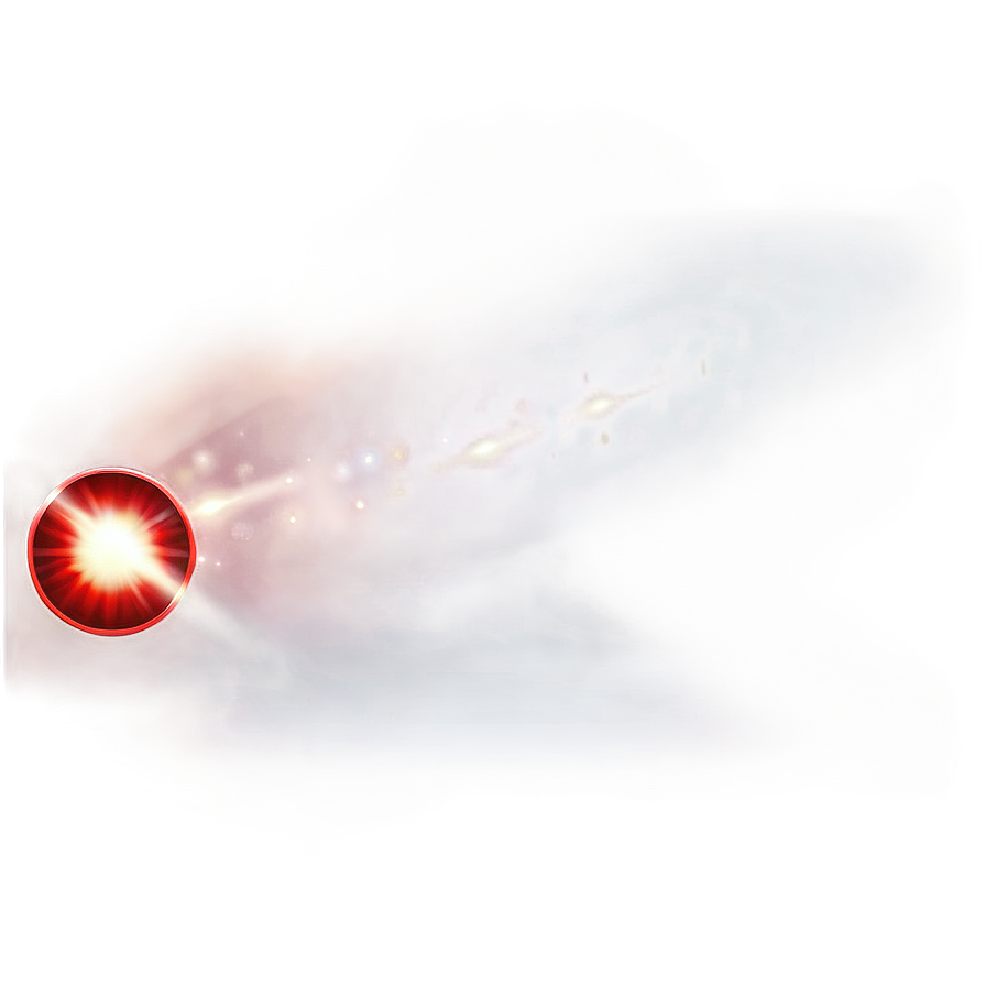 Red Scatter Lens Flare Png Loo