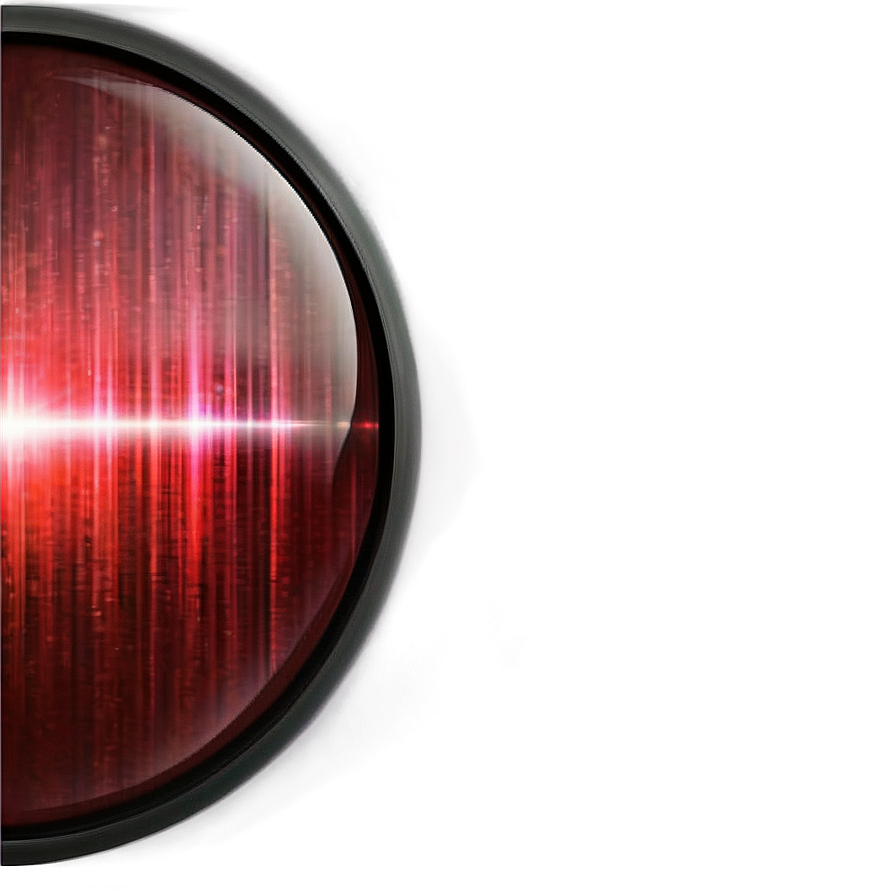 Red Shimmer Lens Flare Png Gfc50