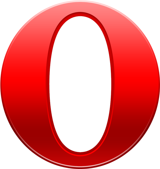 Red Shiny Letter O Icon