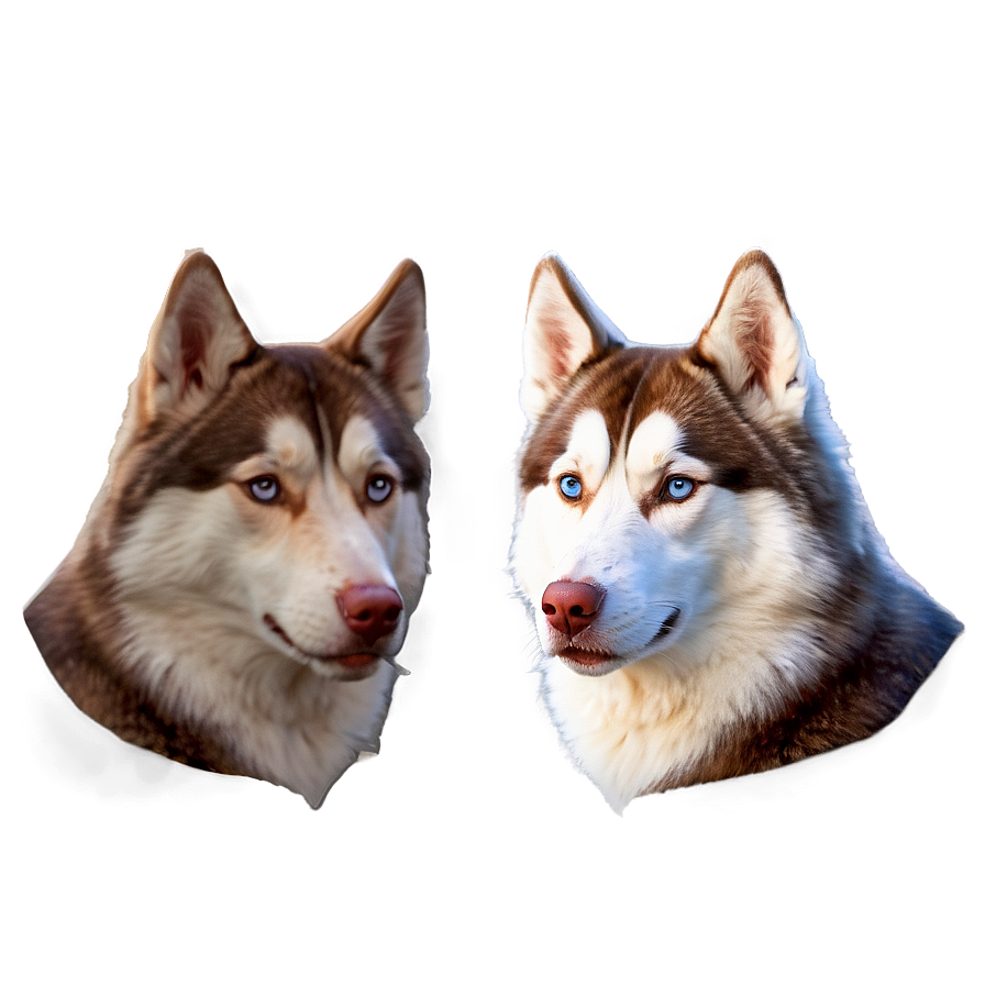 Red Siberian Husky Png Goq