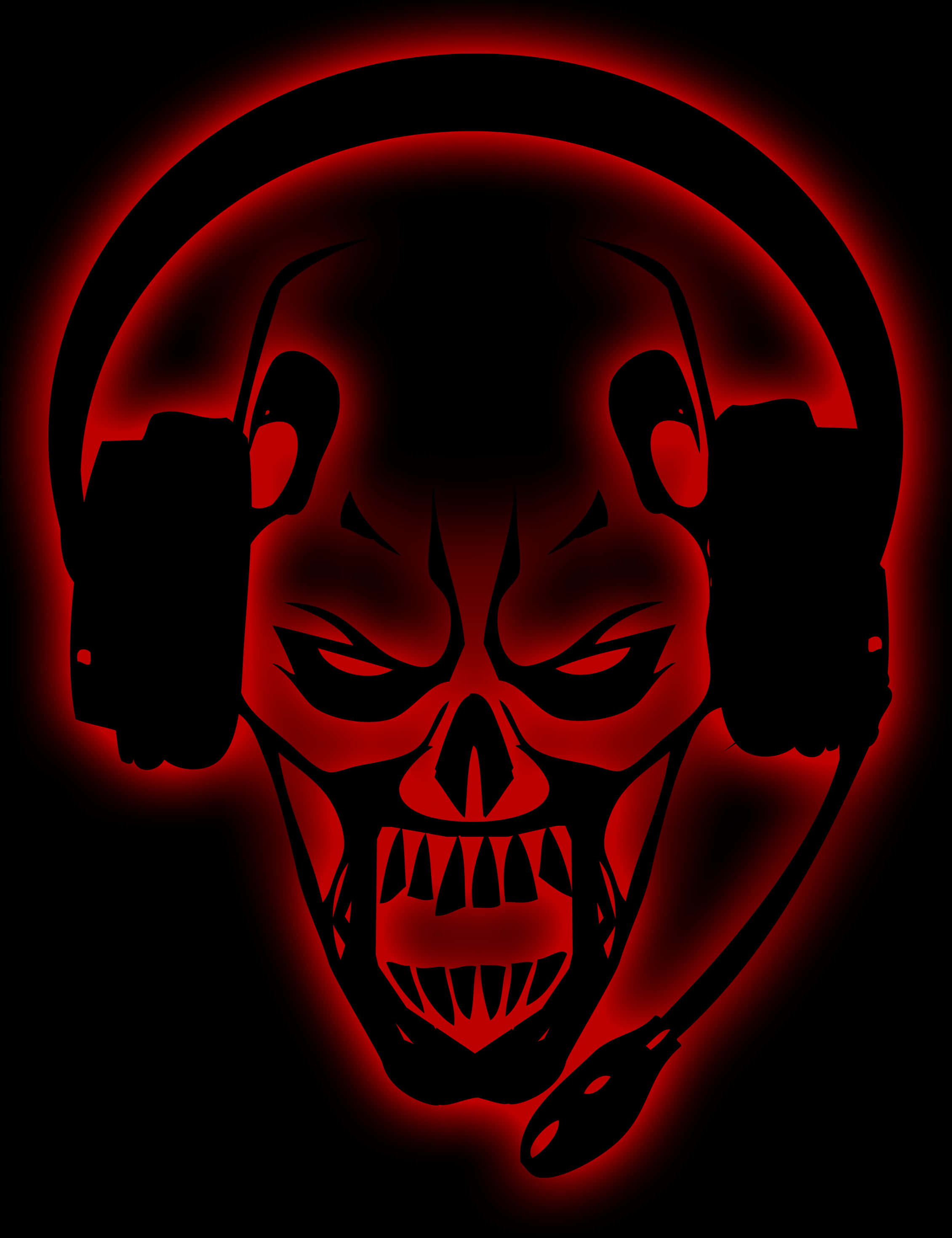 Red Skull Gamer Logo