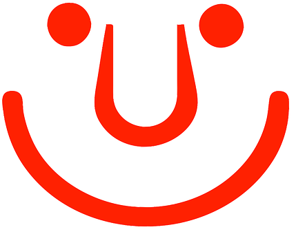 Red Smiley Face Graphic