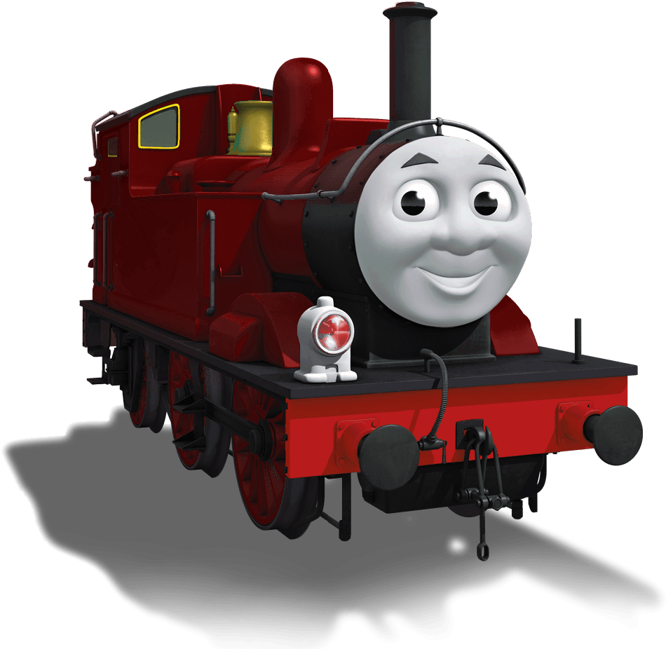 Red Smiling Train Character Thomas Friends
