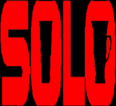 Red Sold Text Graphic
