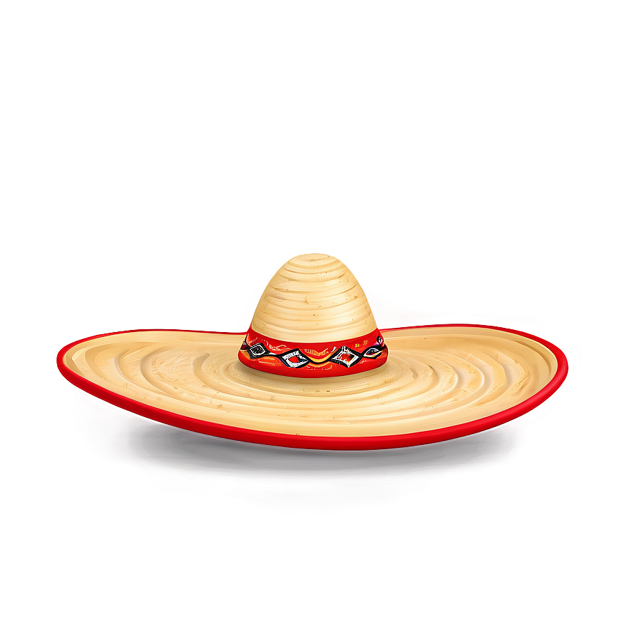 Red Sombrero Hat Png 06272024