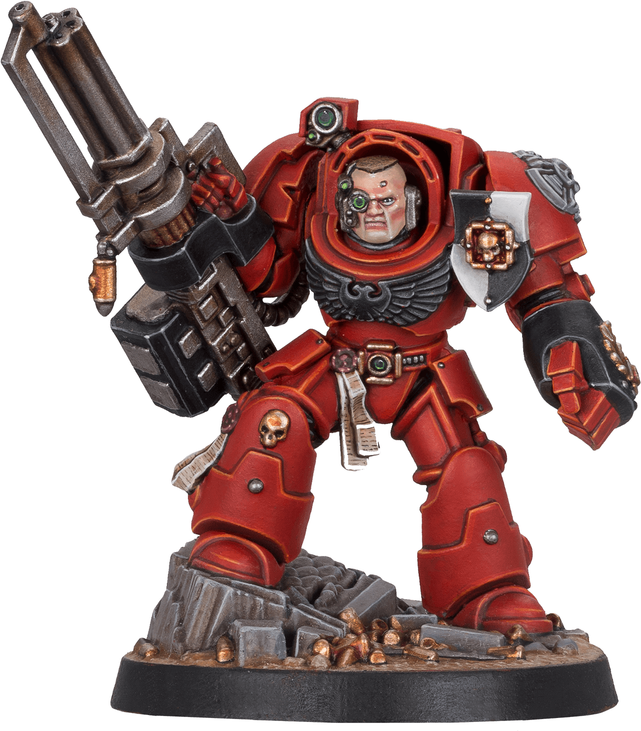 Red Space Marine Figurine