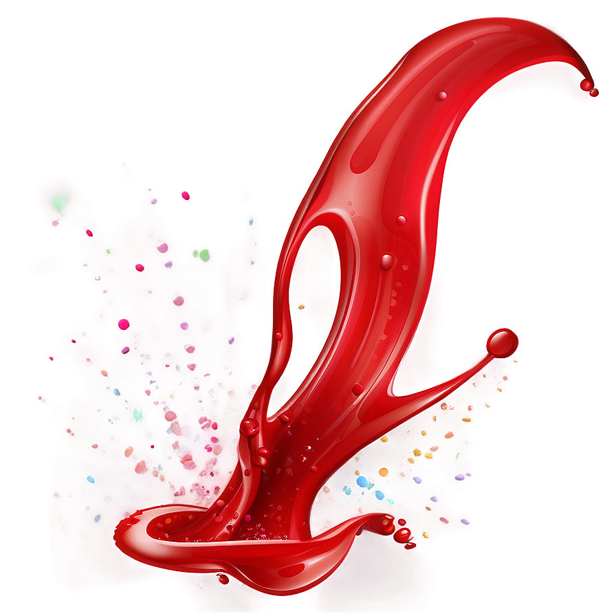 Red Splash Clipart Png 53