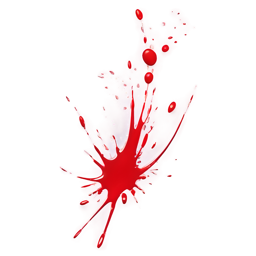 Red Splash Vector Png 13