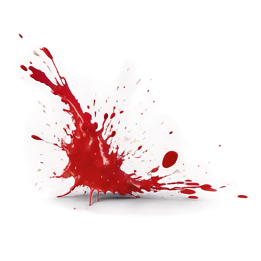 Red Splatter Splash Effect Png Fwg