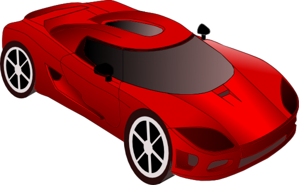 Red Sports Car Illustration