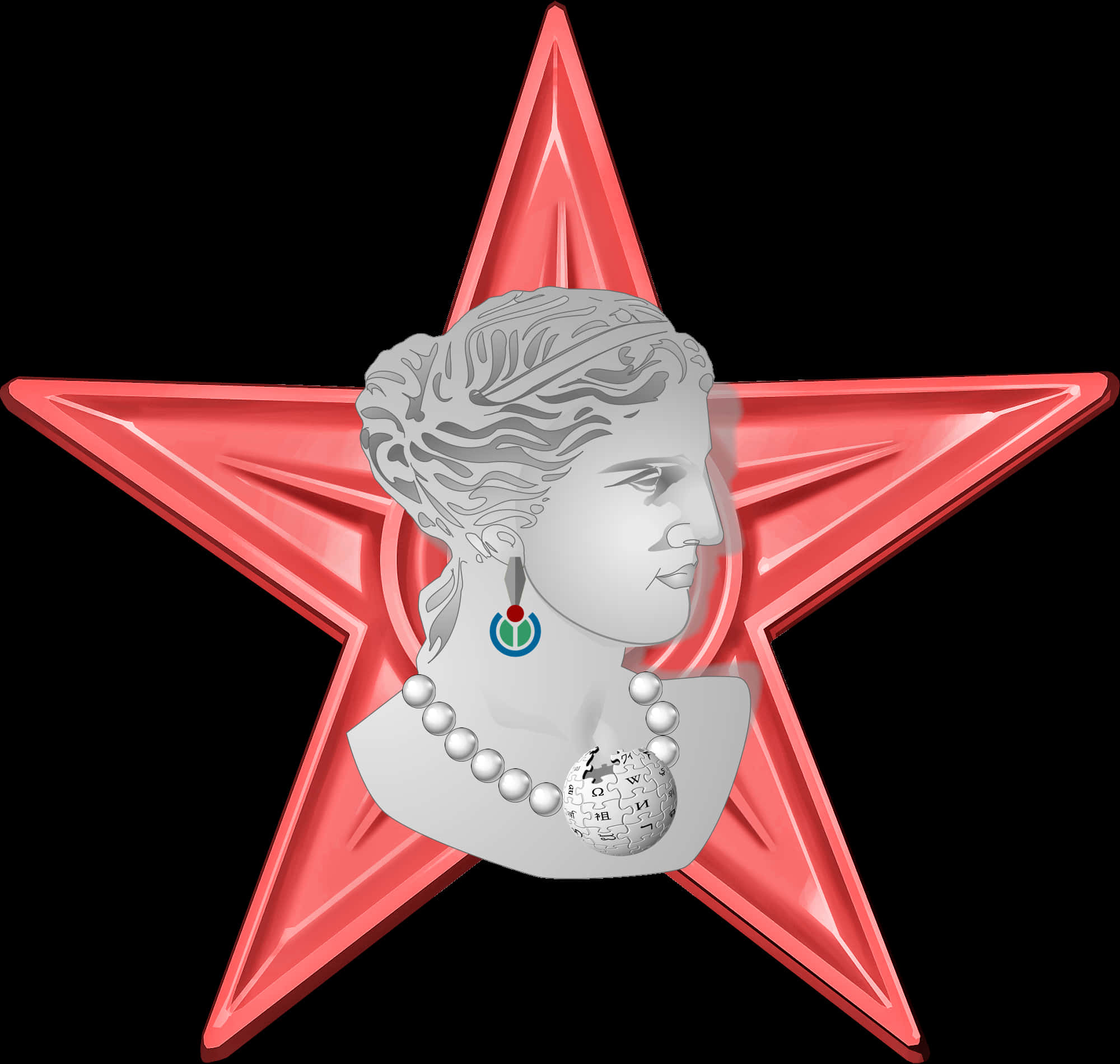 Red Star Jewelry Showcase
