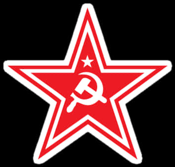 Red Star Logowith Hammerand Sickle