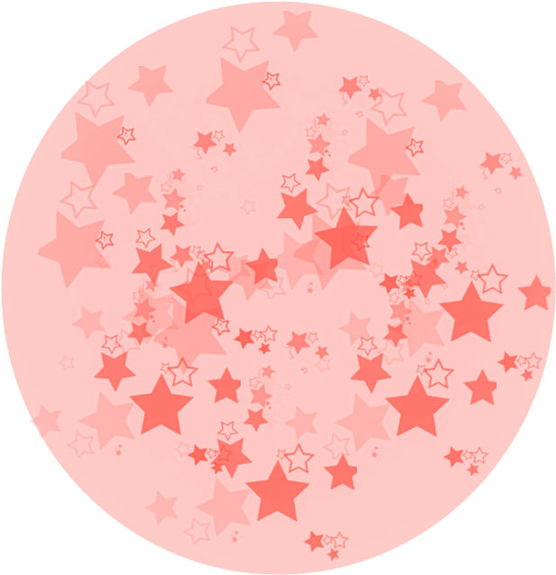 Red Star Pattern Overlay