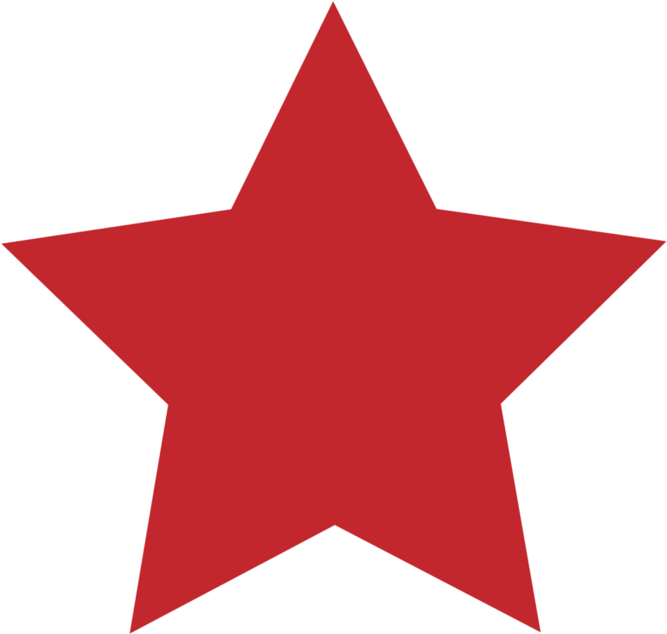 Red Star Symbol Simple Graphic