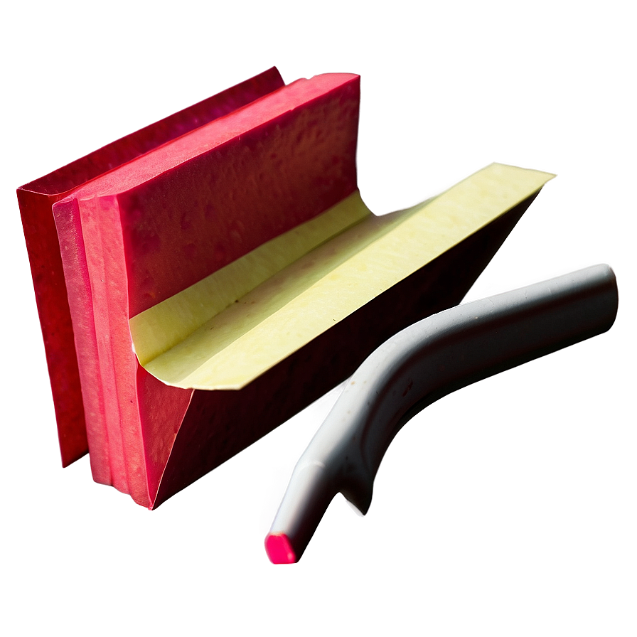 Red Sticky Note Png Dqs