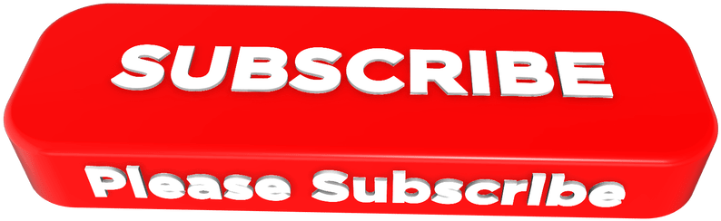 Red Subscribe Button3 D