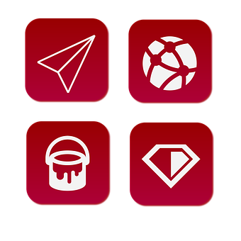 Red Theme App Icons