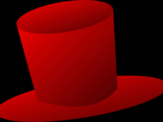 Red Top Hat Graphic