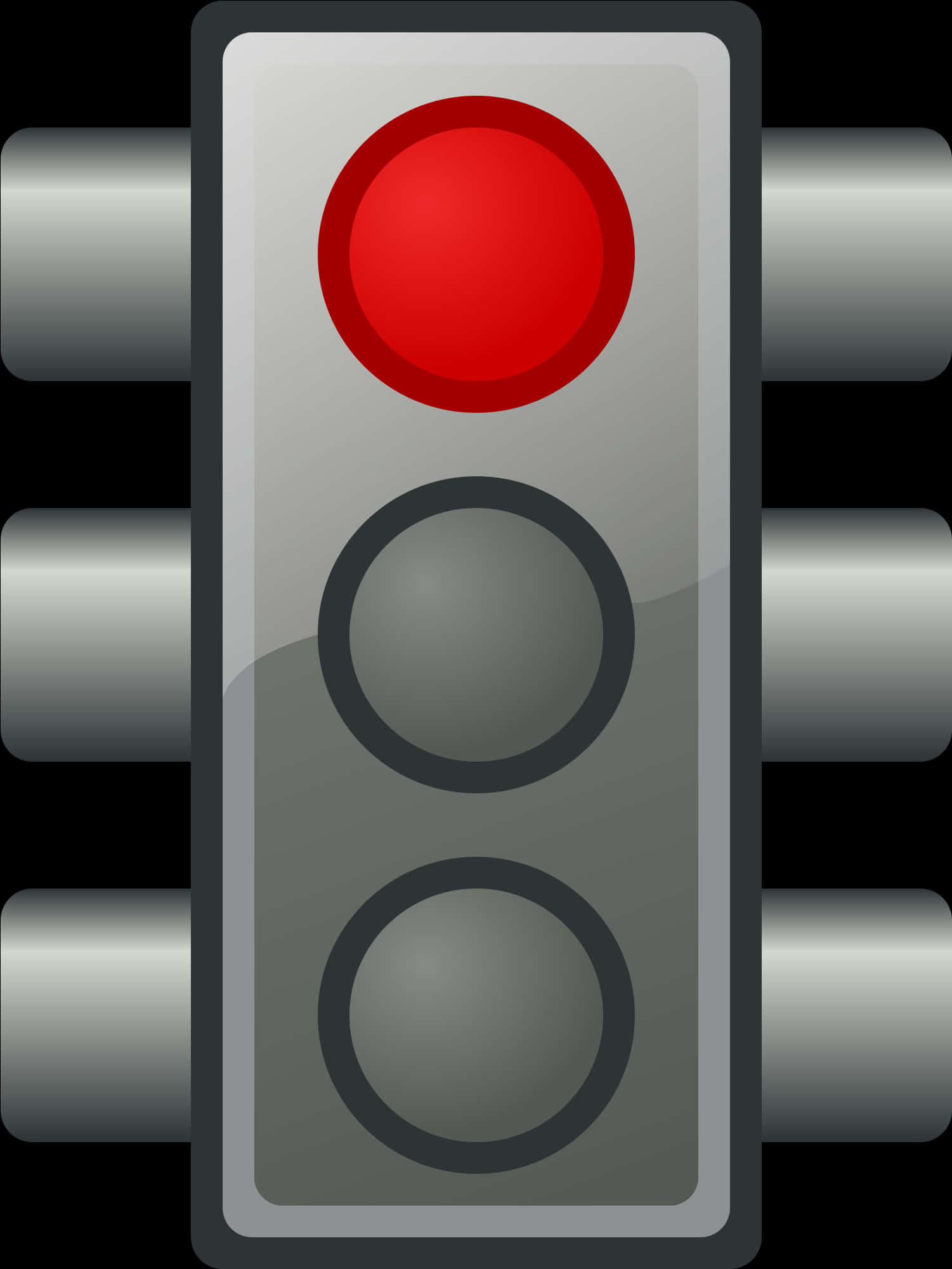 Red Traffic Light Illustration