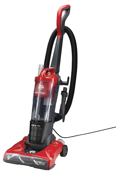 Red Upright Vacuum Cleaner