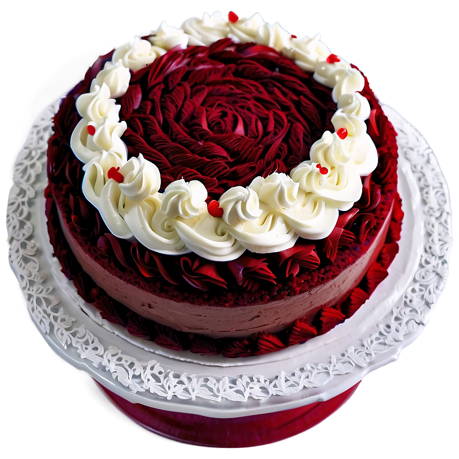 Red Velvet Cake Decoration Ideas Png Xpa