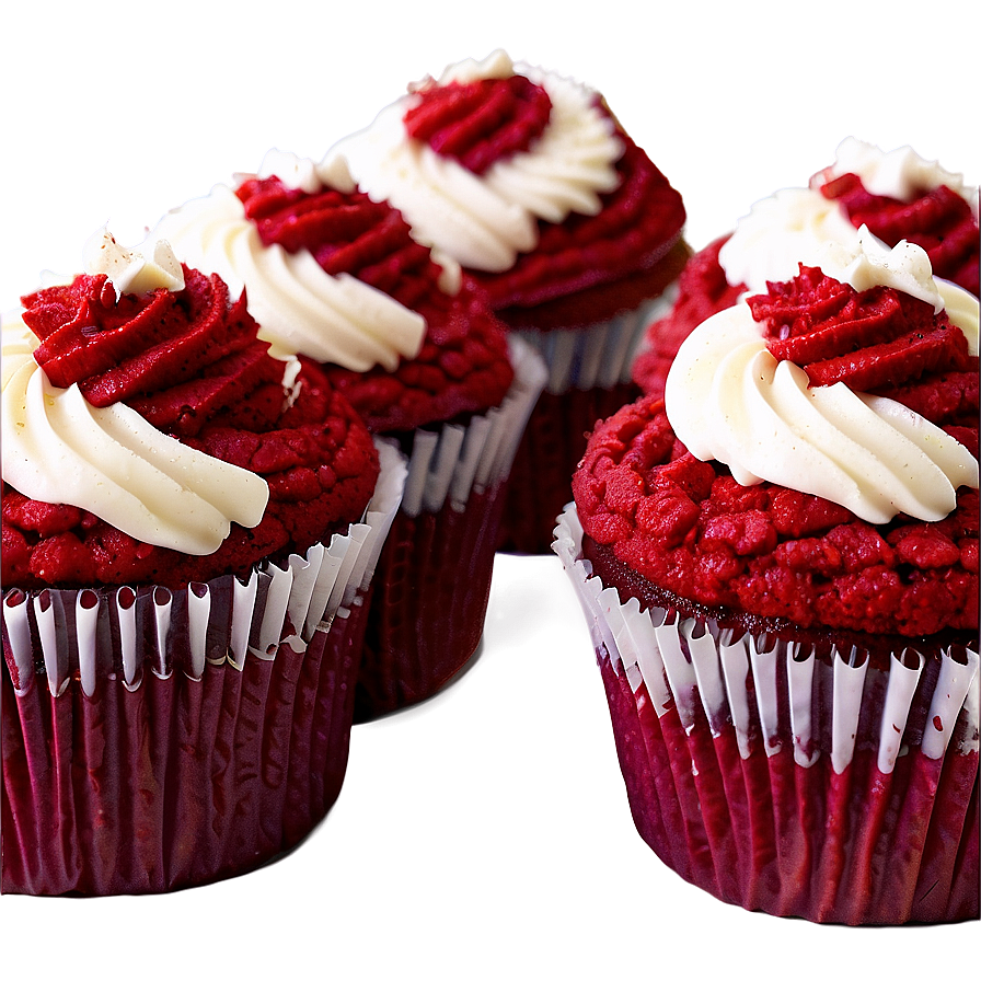 Red Velvet Cupcakes Png 06112024