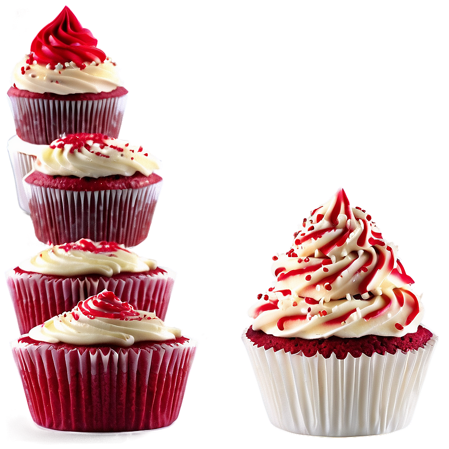 Red Velvet Cupcakes Png Sam34