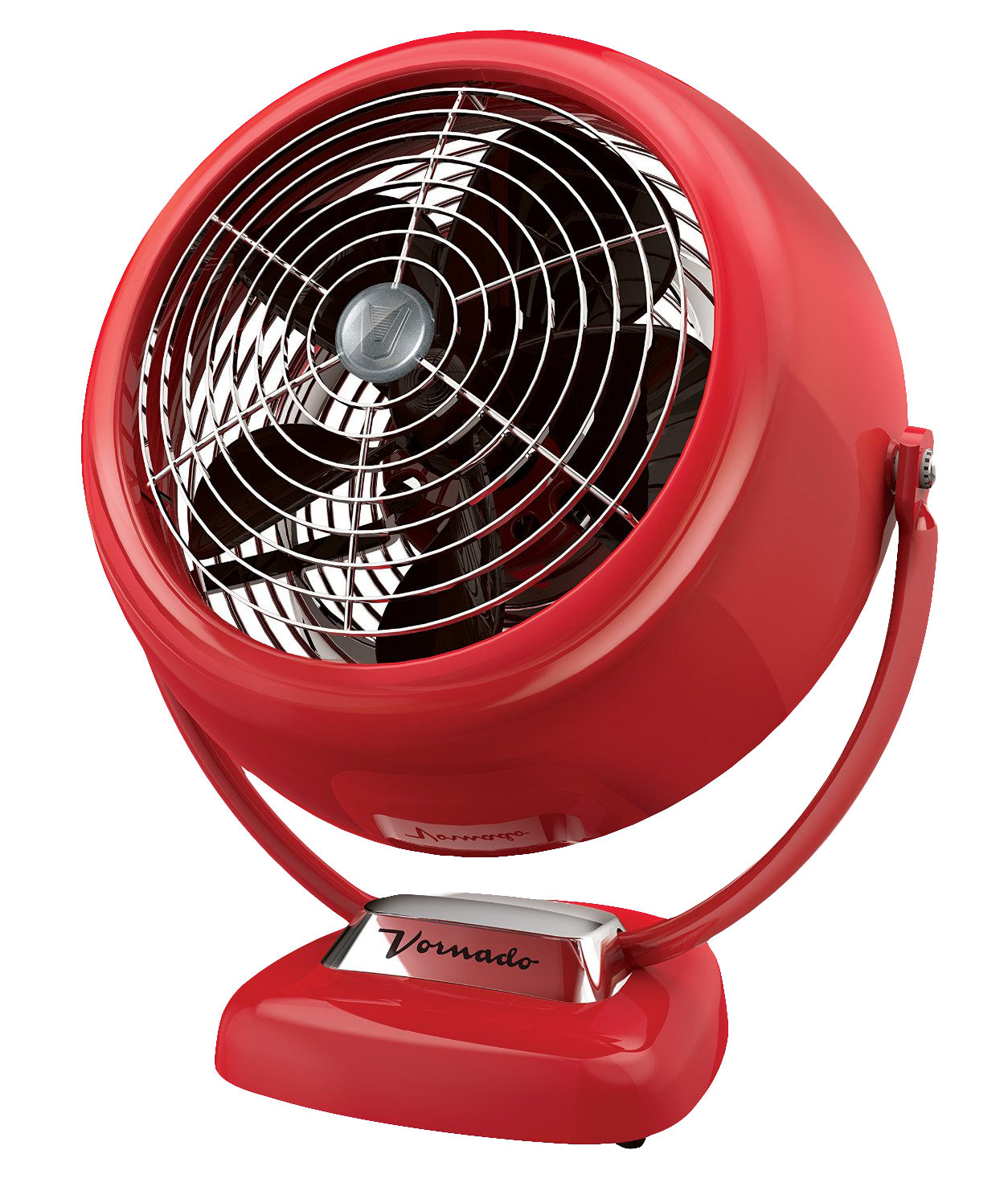 Red Vintage Style Vornado Fan