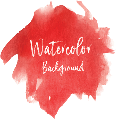 Red Watercolor Splash Background