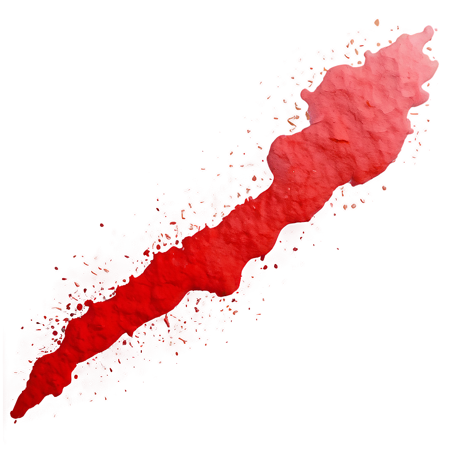 Red Watercolor Splatter Png 06132024