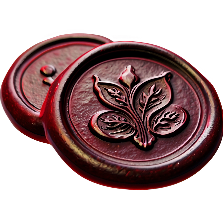 Red Wax Seal Png Gbs17