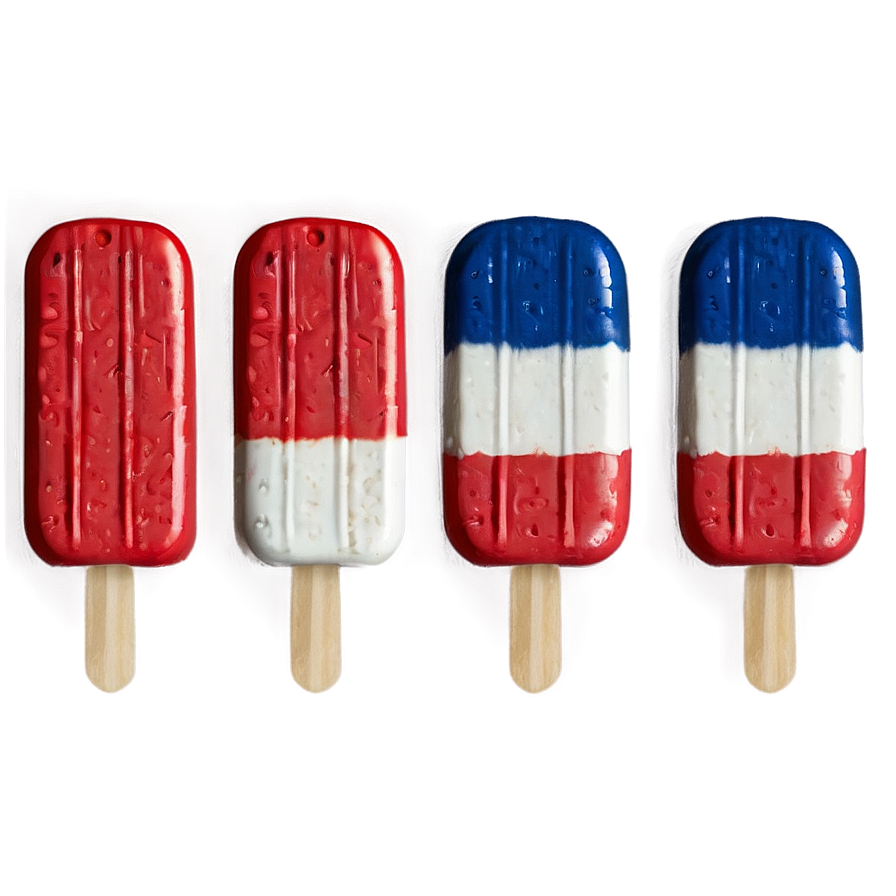 Red, White, And Blue Popsicles Png 77