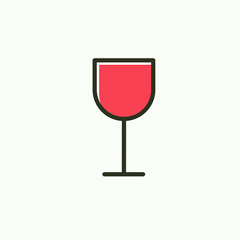 Red Wine Glass Icon