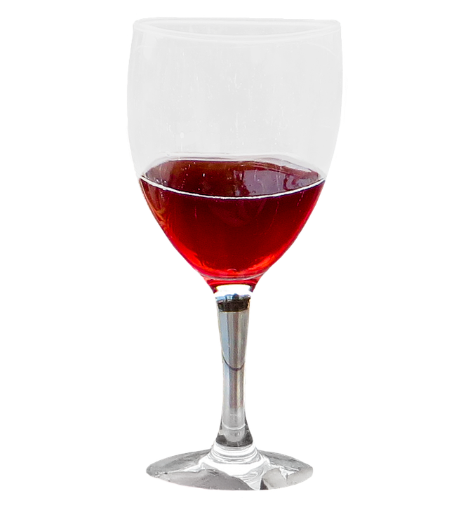 Red Wine Glass Transparent Background