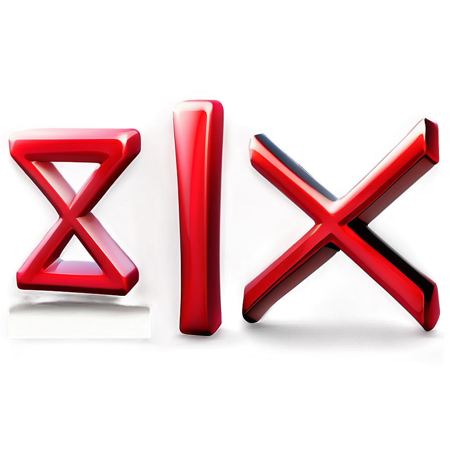 Red X Exclude Icon Png 06262024