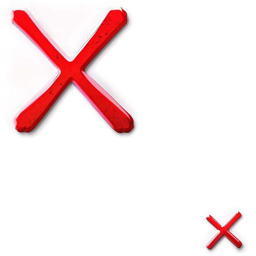 Red X Overlay Png 06122024