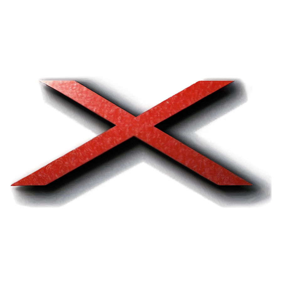 Red X Overlay Png Def42