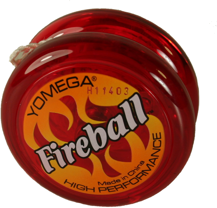 Red Yomega Fireball Yo Yo