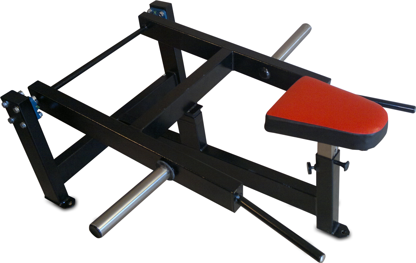 Redand Black Gym Rowing Machine