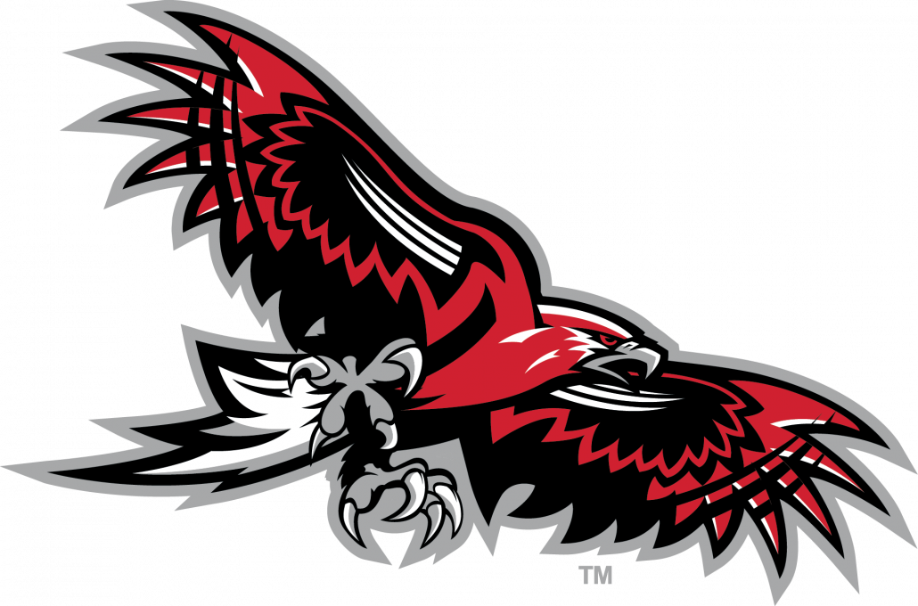 Redand Black Hawk Graphic